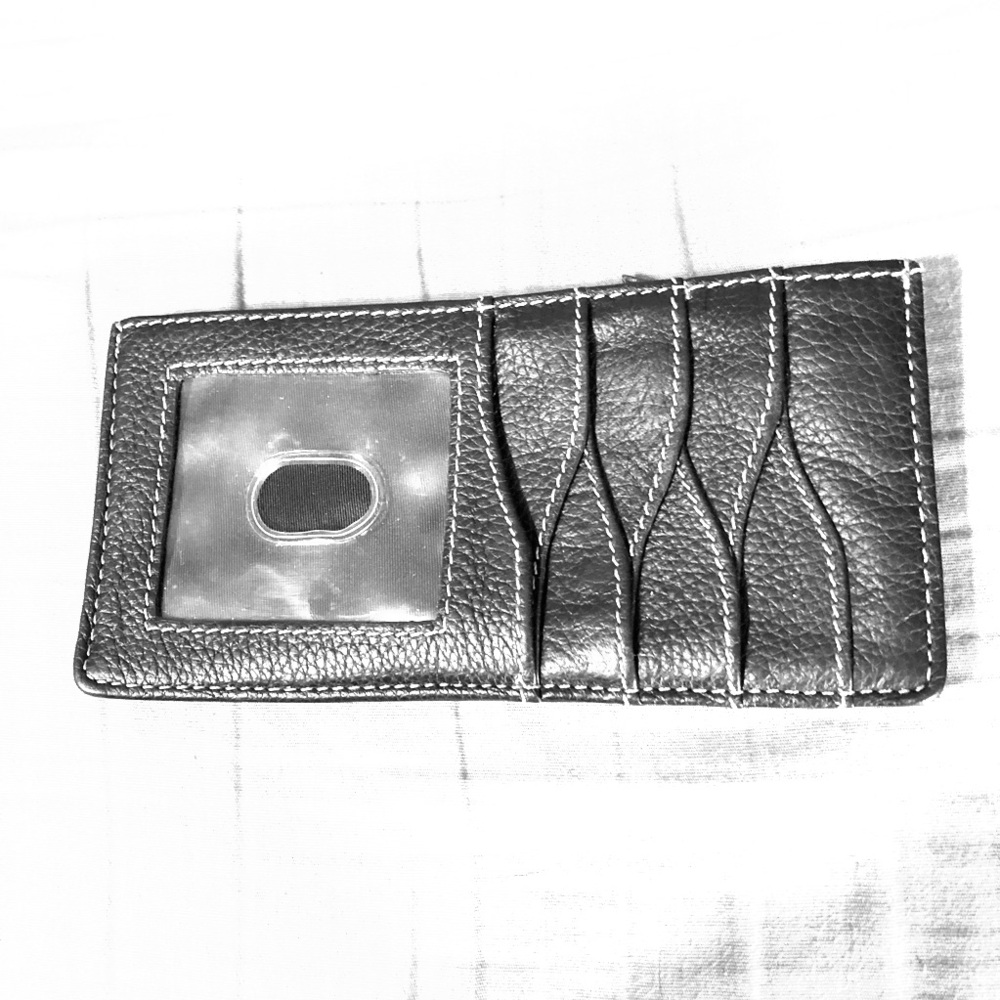 3$/15 Black Wallet- simple and clean